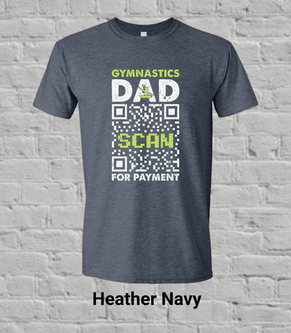Gymnastics Dad Scan For Payment
