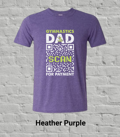 Gymnastics Dad Scan For Payment