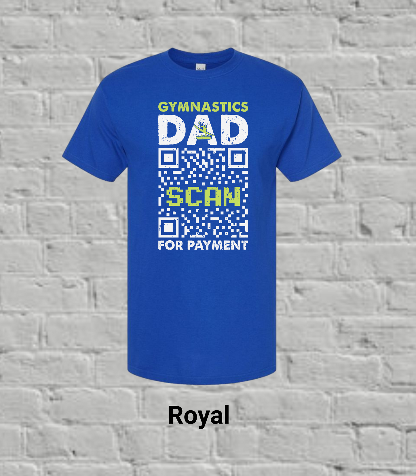 Gymnastics Dad Scan For Payment