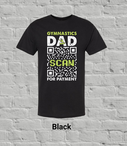 Gymnastics Dad Scan For Payment