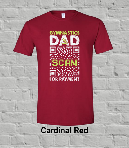 Gymnastics Dad Scan For Payment