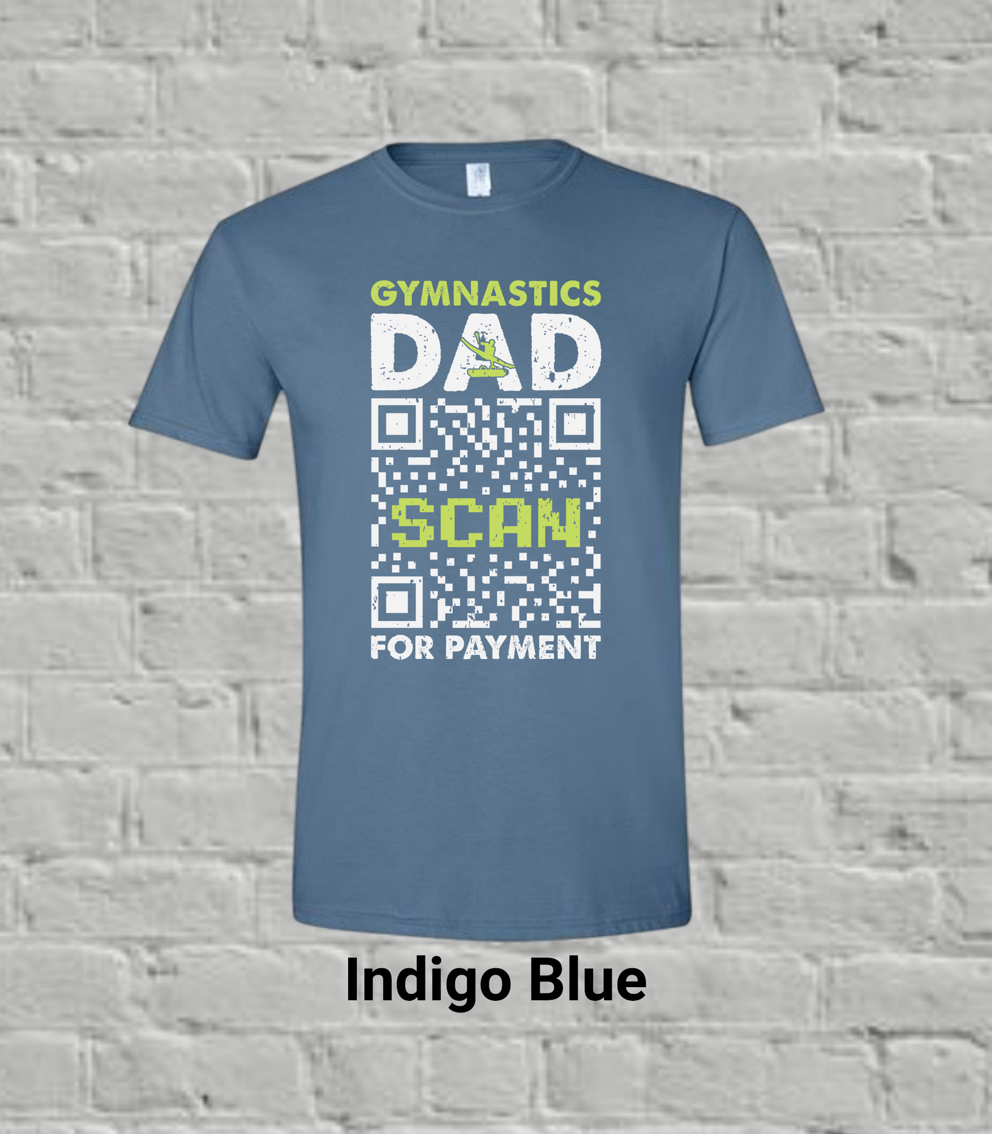 Gymnastics Dad Scan For Payment