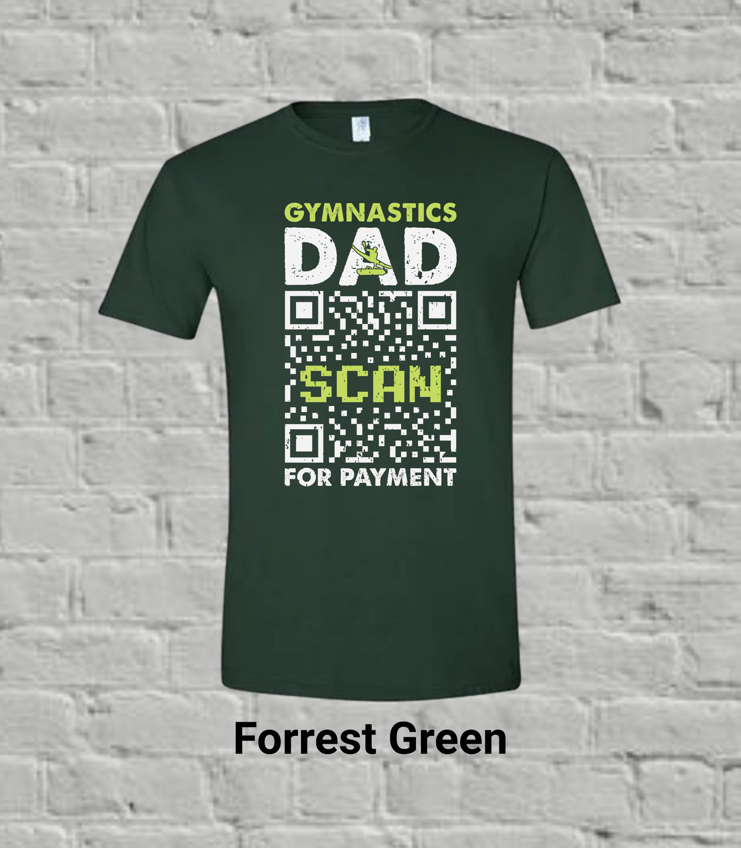 Gymnastics Dad Scan For Payment