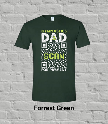 Gymnastics Dad Scan For Payment