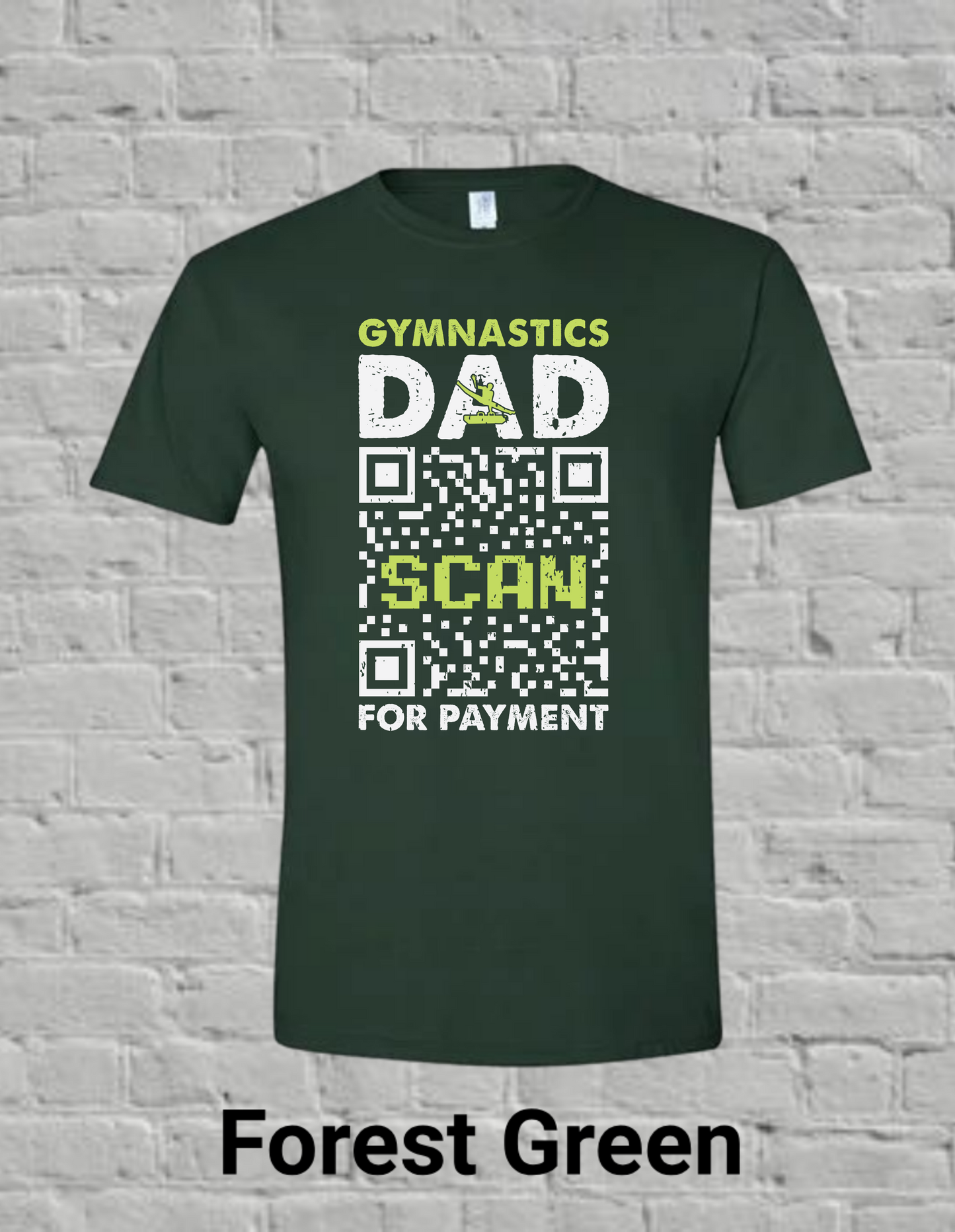 Gymnastics Dad Scan For Payment