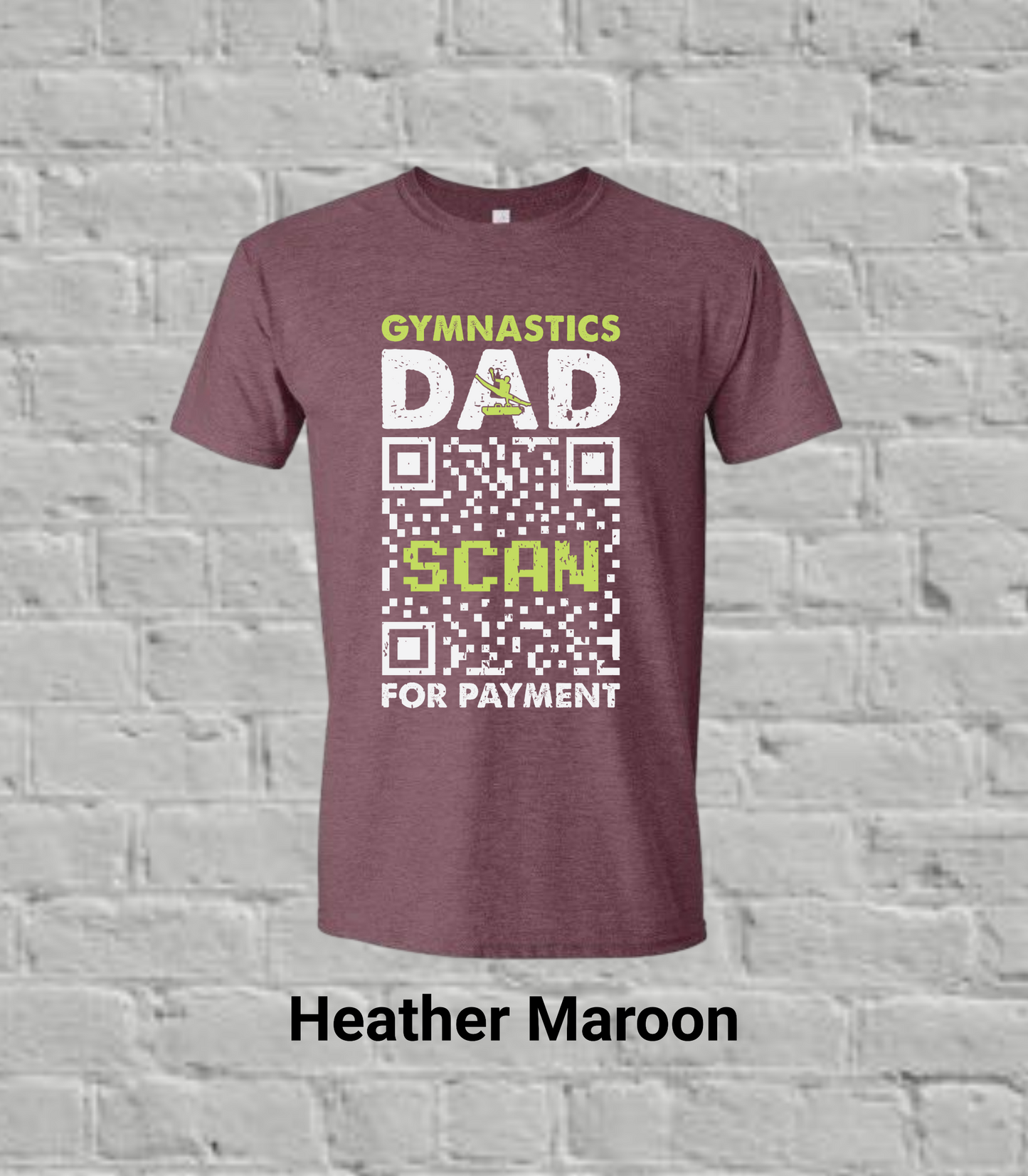 Gymnastics Dad Scan For Payment