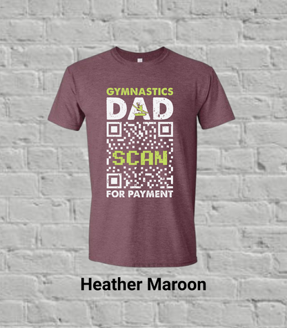 Gymnastics Dad Scan For Payment