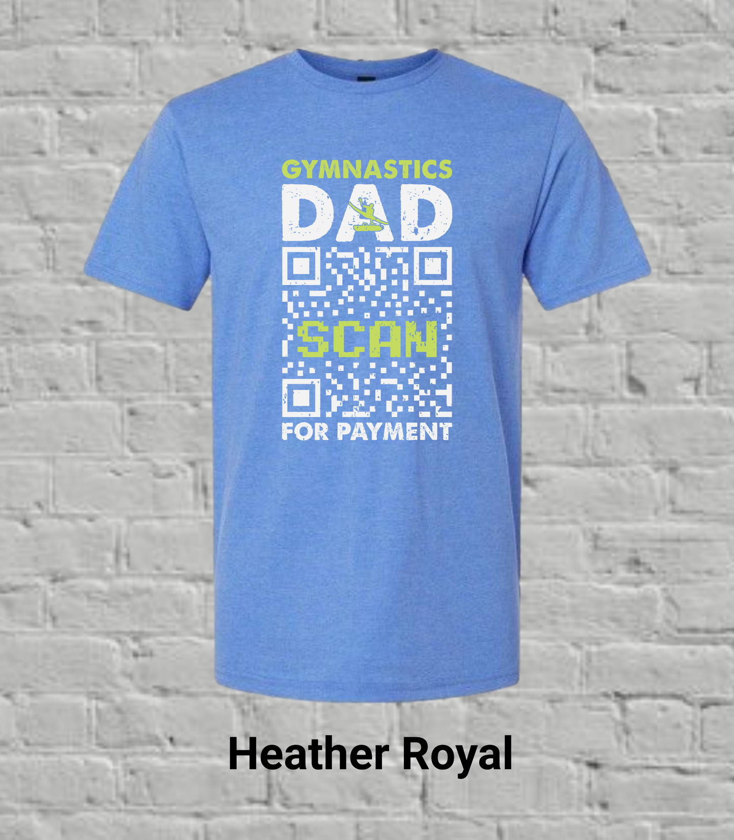 Gymnastics Dad Scan For Payment