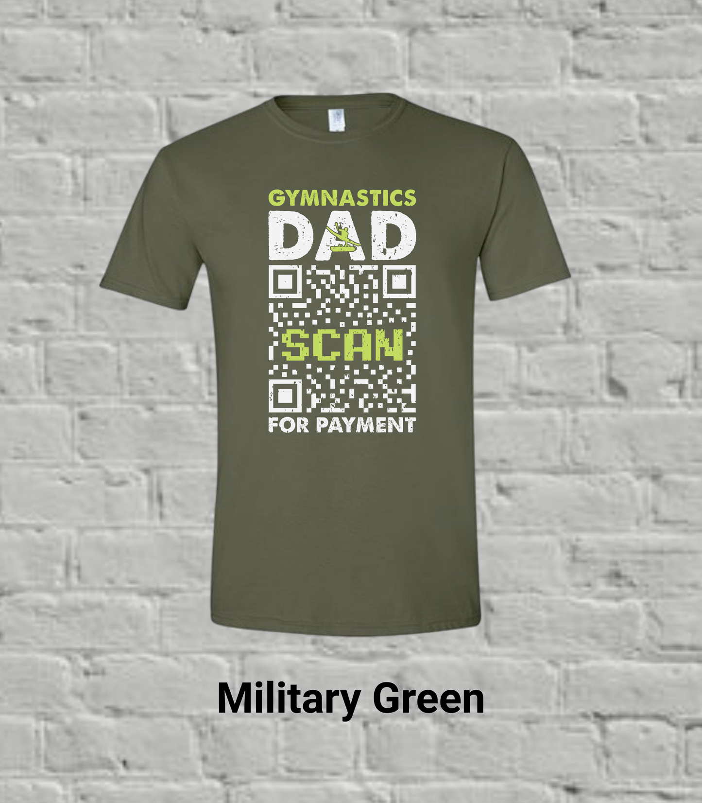Gymnastics Dad Scan For Payment