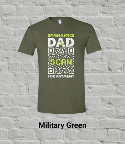 Gymnastics Dad Scan For Payment