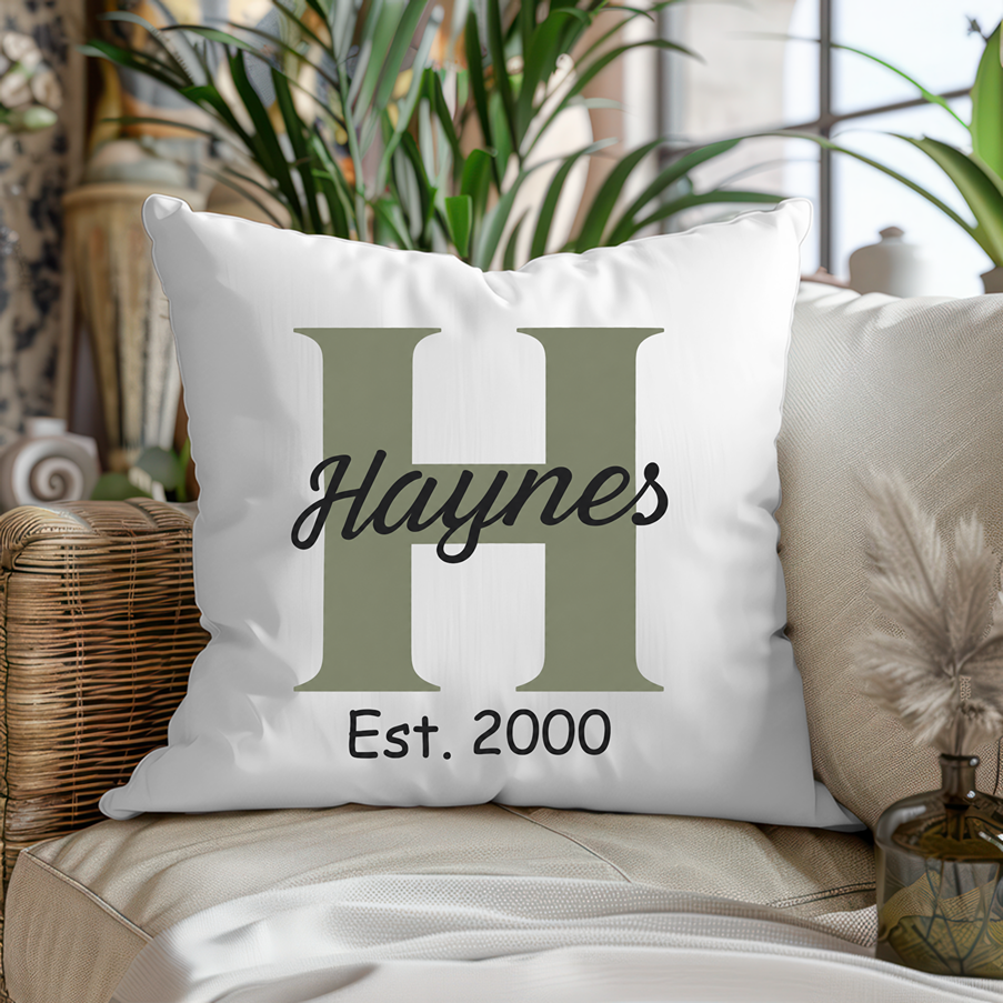 Custom Name Pillow