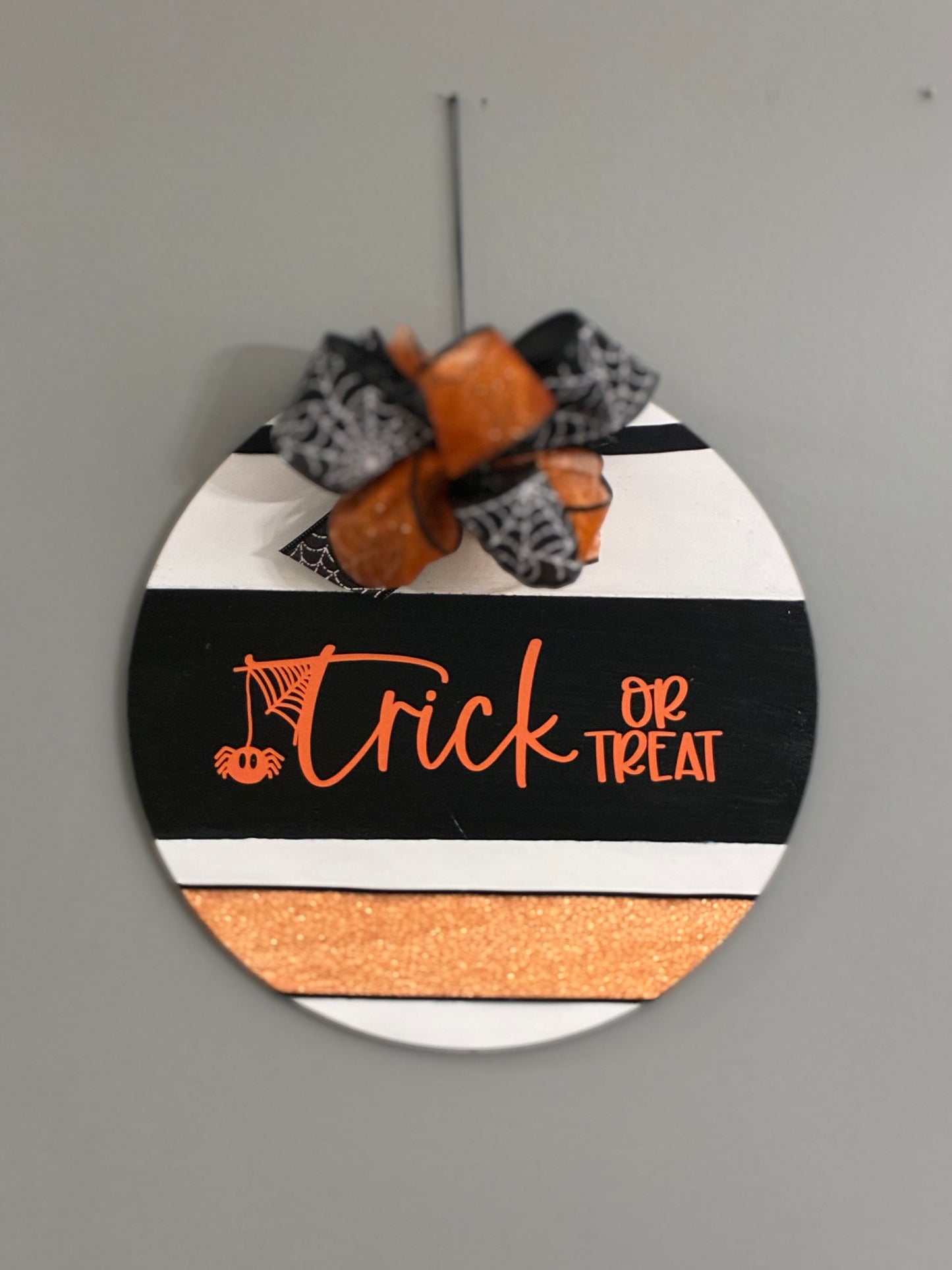 Trick or Treat Sign/Wreath