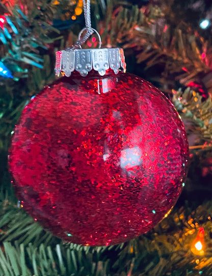 Christmas Glitter Ornament
