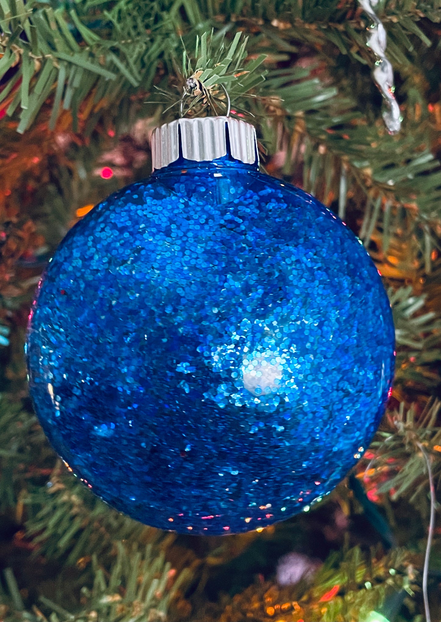 Christmas Glitter Ornament