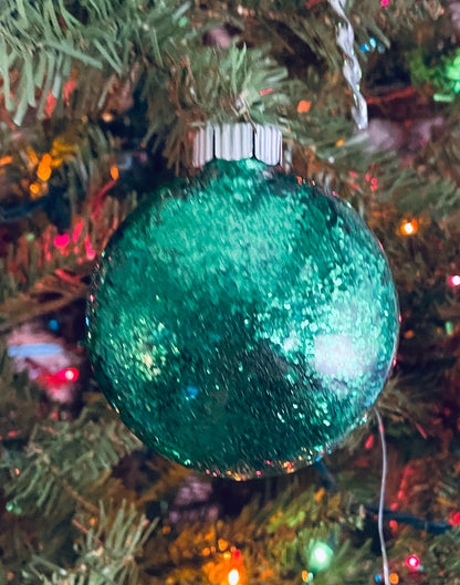 Christmas Glitter Ornament