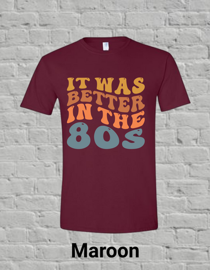 It Was Better In The 80's