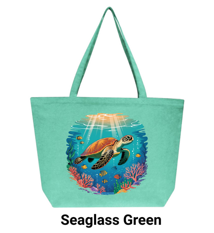 Turtle Ocean Tote