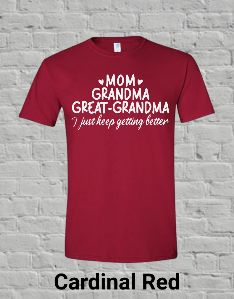 Mom Grandma Great Grandma