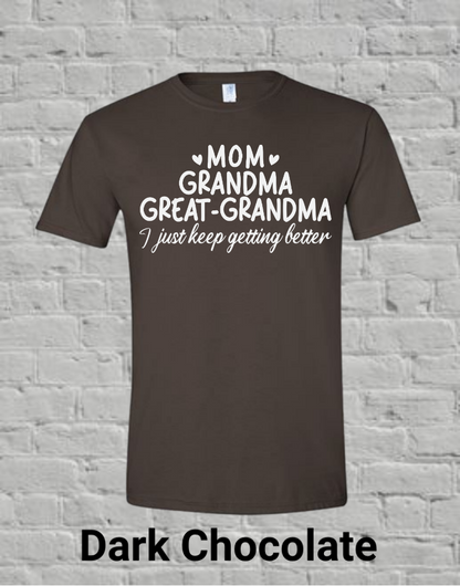 Mom Grandma Great Grandma