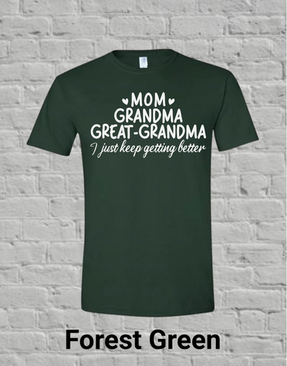 Mom Grandma Great Grandma