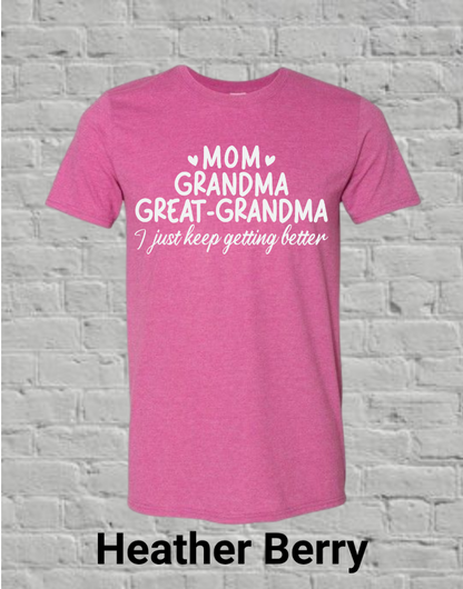 Mom Grandma Great Grandma