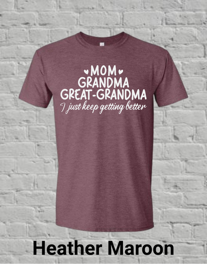 Mom Grandma Great Grandma