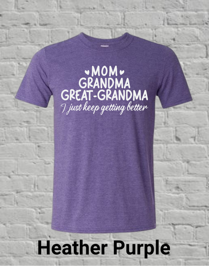 Mom Grandma Great Grandma