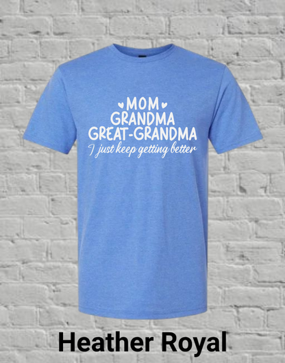 Mom Grandma Great Grandma
