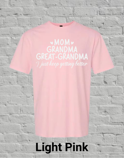 Mom Grandma Great Grandma