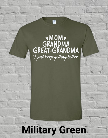 Mom Grandma Great Grandma