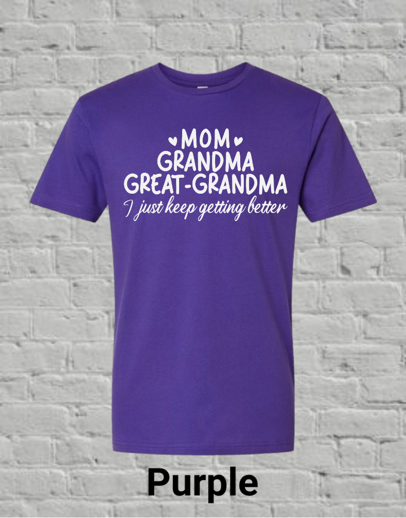 Mom Grandma Great Grandma