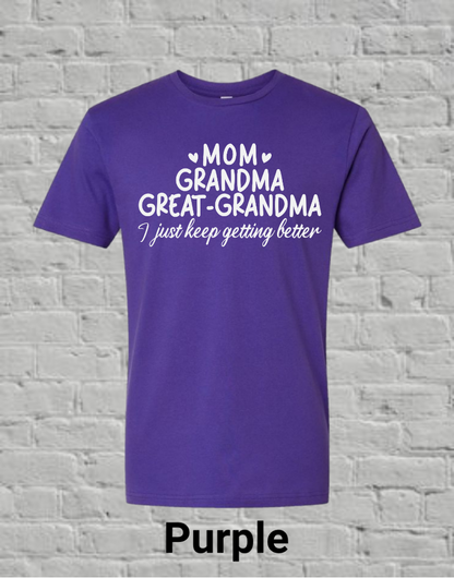 Mom Grandma Great Grandma