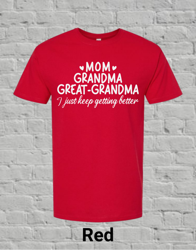 Mom Grandma Great Grandma