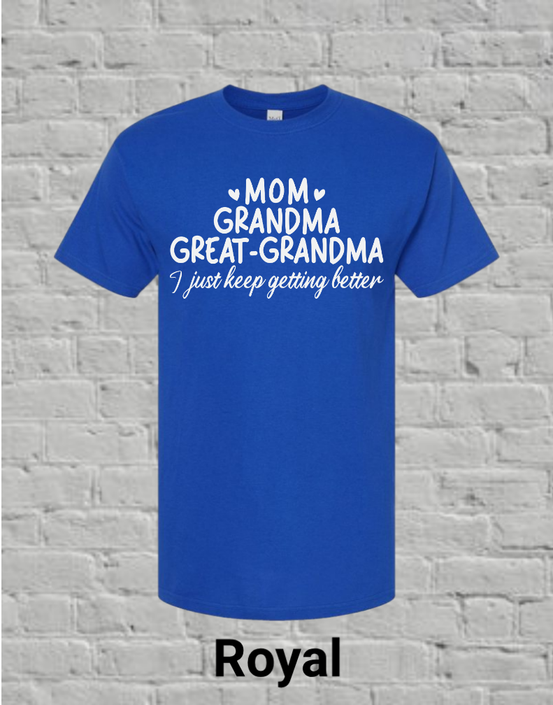 Mom Grandma Great Grandma