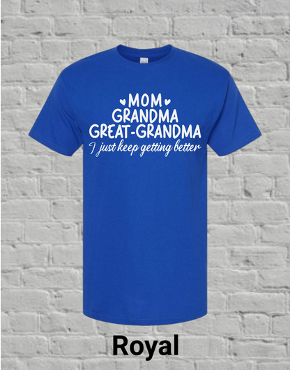 Mom Grandma Great Grandma