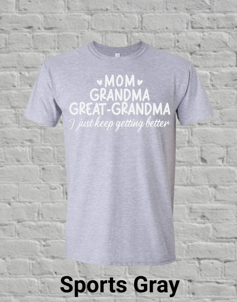 Mom Grandma Great Grandma