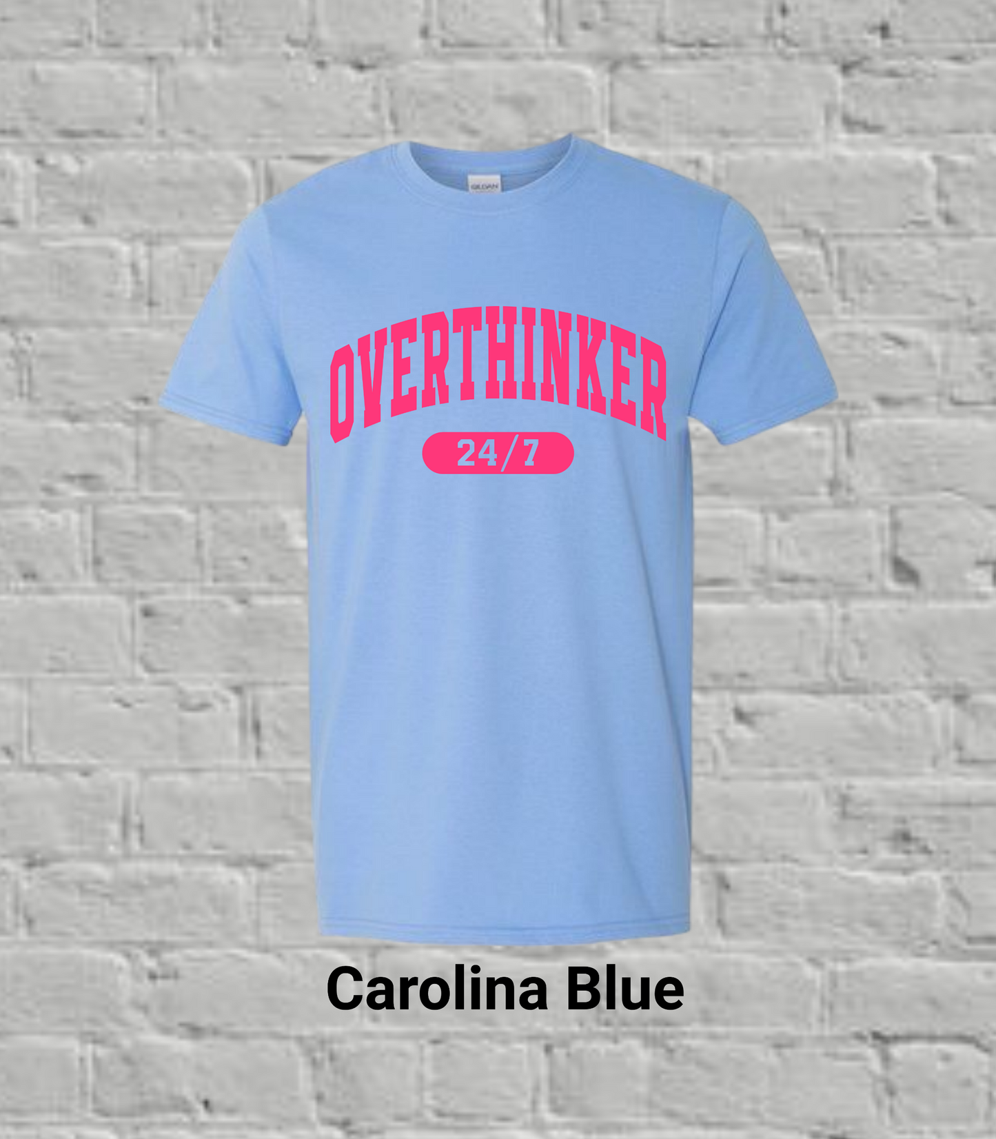 Overthinker 24/7-Pink