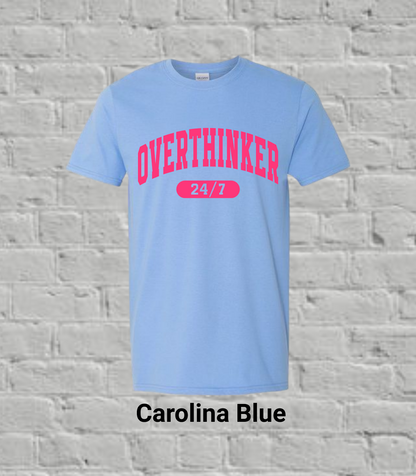 Overthinker 24/7-Pink