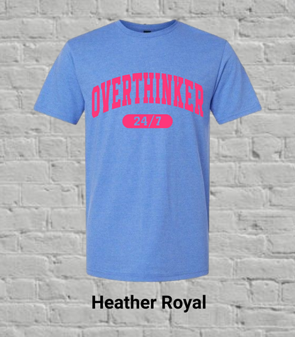 Overthinker 24/7-Pink