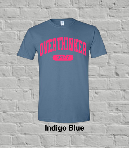 Overthinker 24/7-Pink