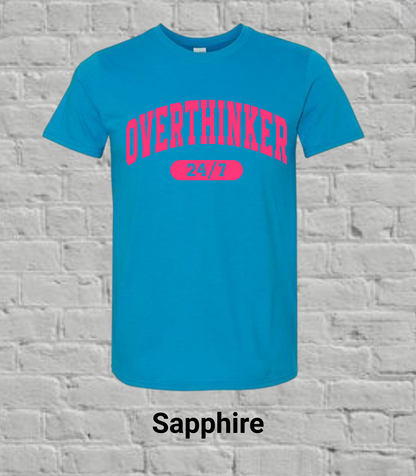 Overthinker 24/7-Pink