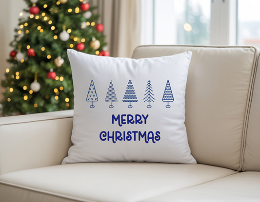 Deep Blue Christmas Tree