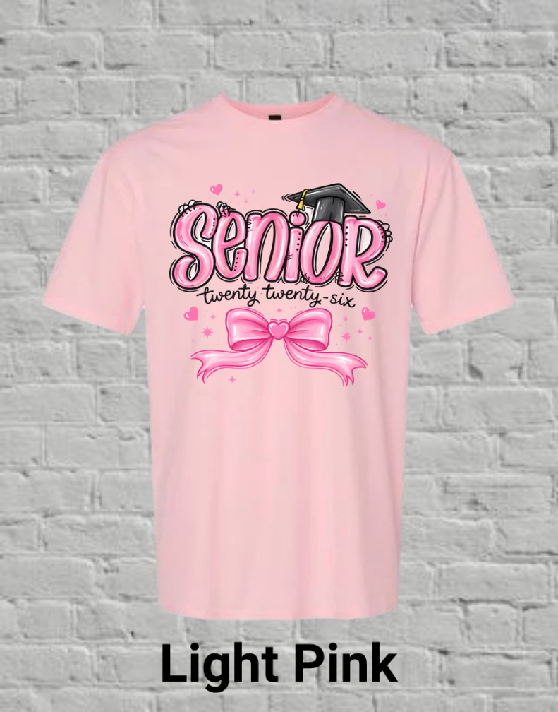 Senior 2026 Pink