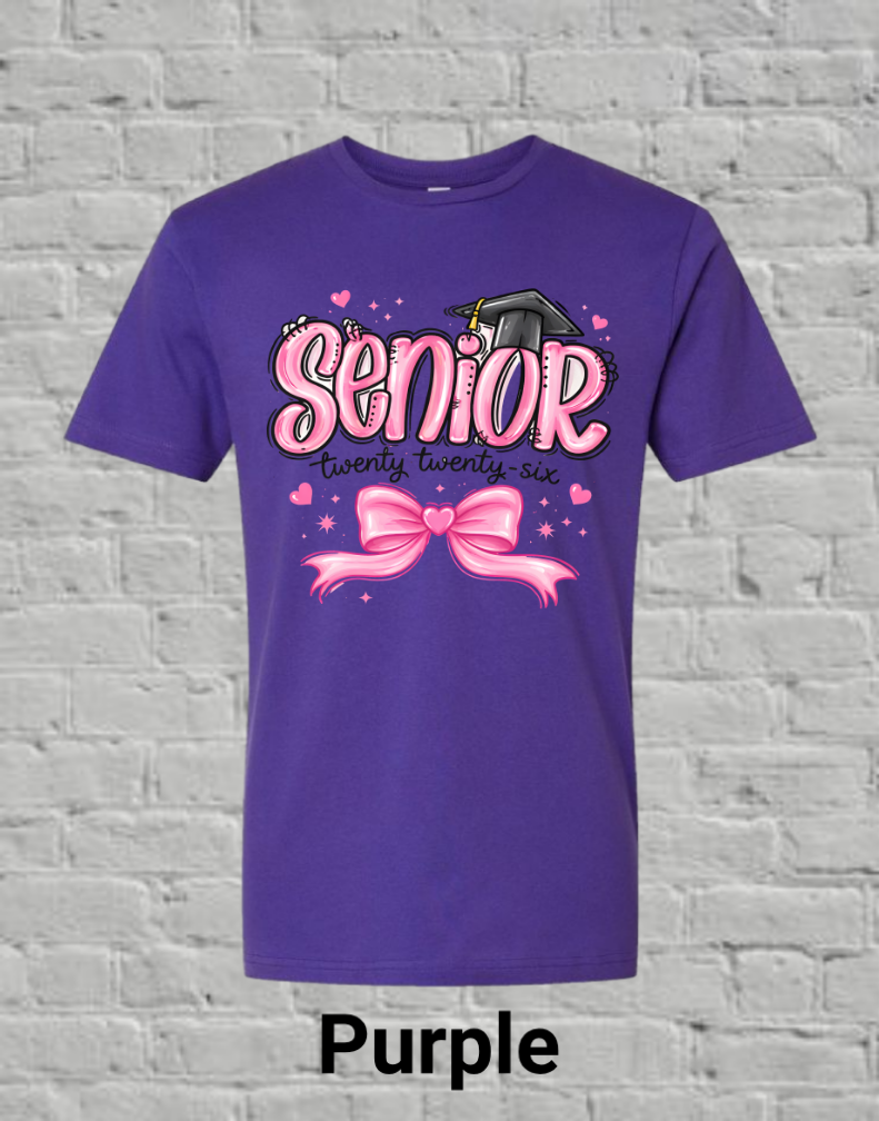 Senior 2026 Pink