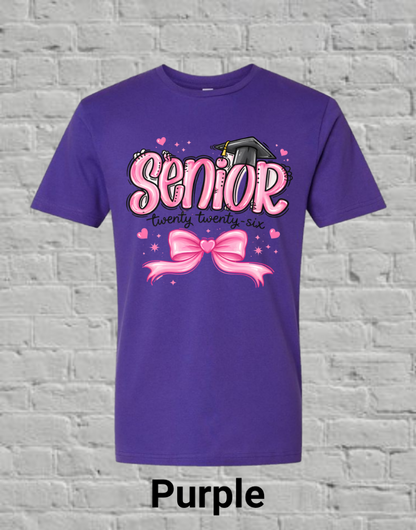 Senior 2026 Pink