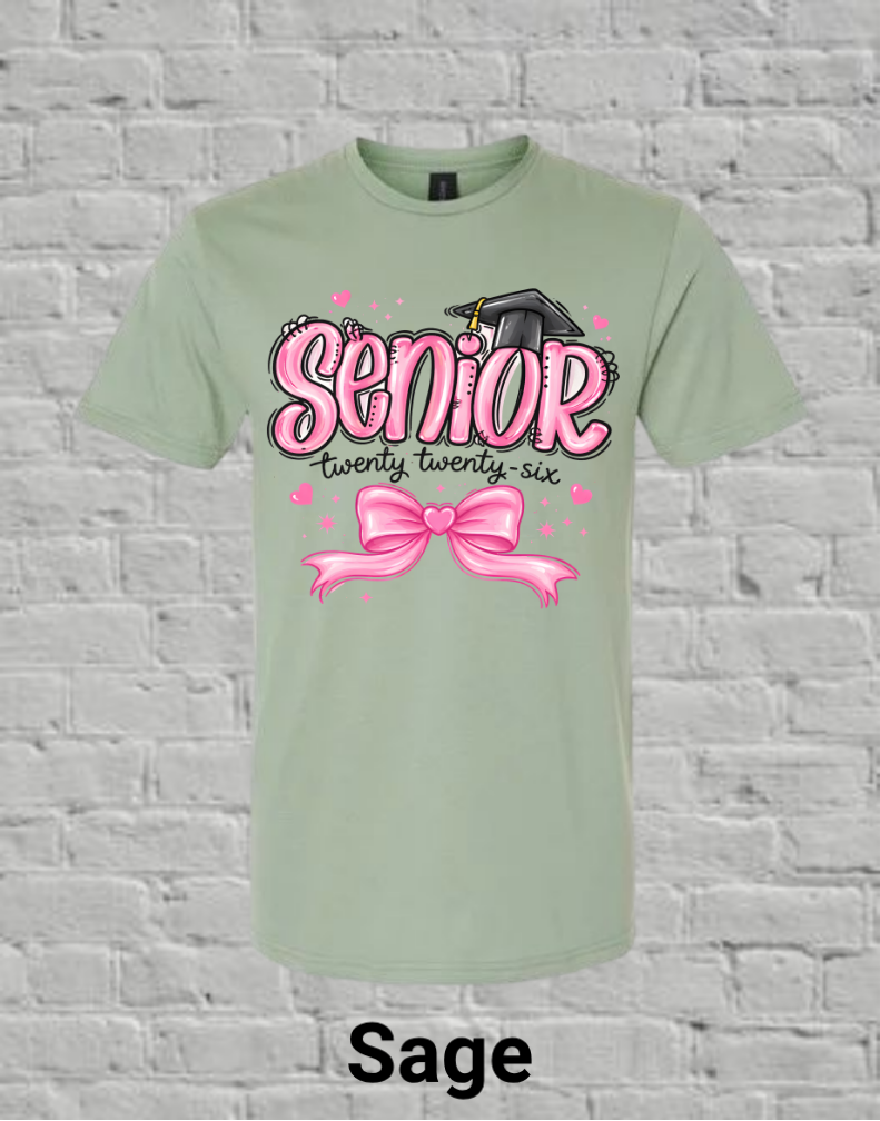 Senior 2026 Pink