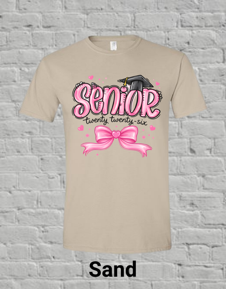 Senior 2026 Pink