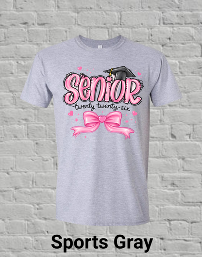 Senior 2026 Pink