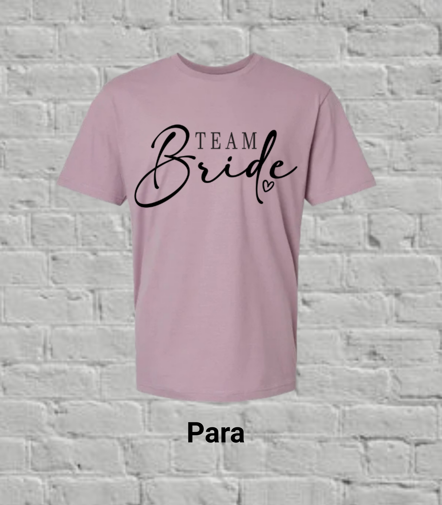 Team Bride Black