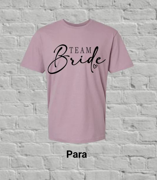 Team Bride Black